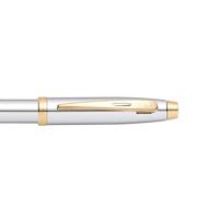 Sheaffer SF-E2934051 Balpen 100 Bright Chrome Gold Tone - thumbnail