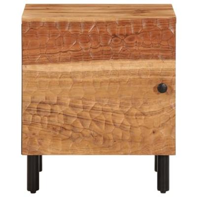 Nachtkastjes 2 st 40x33x46 cm massief acaciahout Nachtkastjes 2 st 40x33x46 cm massief acaciahout