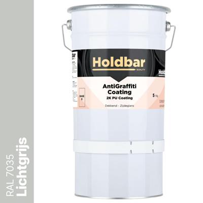 Holdbar Anti Graffiti Coating Lichtgrijs (RAL 7035) 5 Kg