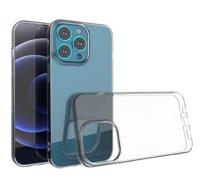 Casecentive Silicone case iPhone 13 Pro transparant - thumbnail