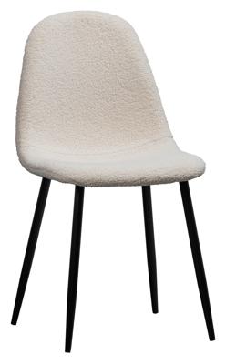 WOOOD Eetkamerstoel 'Marije' Teddy, kleur Naturel WOOOD Eetkamerstoel 'Marije' Teddy, kleur Naturel