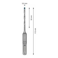 Bosch Accessories EXPERT SDS plus-7X 2608900055 Hamerboor 1 stuks 3.50 mm Gezamenlijke lengte 115 mm SDS-Plus 1 stuk(s) - thumbnail