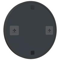 VidaXL Wandspiegel 40 cm zwart - thumbnail