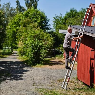 Telesteps Eco Line 3,8m met stabilisatie balk - 20138-601 - 20138-601 - thumbnail