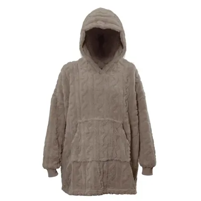 Hoodie Pleun Taupe One Size