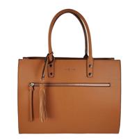 Flora & Co Shoulder Bag Straight Line Camel - thumbnail