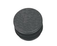 Ergotec stuurdop handlebar plug plastic piece black - thumbnail