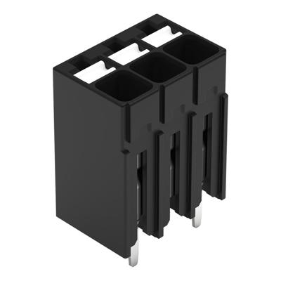 WAGO 2086-1123 Printklem 1.50 mm² Aantal polen 3 Zwart 1 stuk(s)