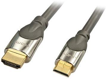 CROMO High-Speed-HDMI-Kabel mit Ethernet - HDMI met ethernetkabel - HDMI (M) naar mini-HDMI (M) - 1 m - beschermd CROMO High-Speed-HDMI-Kabel mit Ethernet - HDMI met ethernetkabel - HDMI (M) naar mini-HDMI (M) - 1 m - beschermd