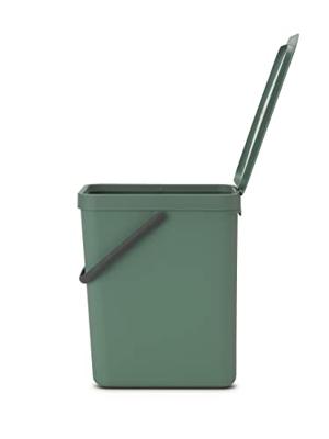Brabantia Sort & Go Afvalemmer 25 L - Groen