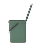 Brabantia Sort & Go Afvalemmer 25 L - Groen - thumbnail