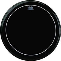 Remo ES-1622-PS Ebony Pinstripe 22 inch bassdrumvel - thumbnail