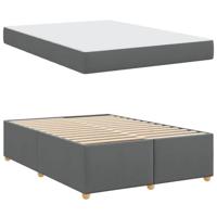 Bedframe met matras Anders Donkergrijs 140 x 200 cm Stof - thumbnail