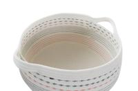 Basket spelset DKD Home Decor Wit Zwart Oranje 52 x 43 x 25 cm 3 Onderdelen - thumbnail