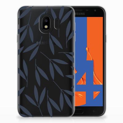Samsung Galaxy J4 2018 TPU Case Leaves Blue Samsung Galaxy J4 2018 TPU Case Leaves Blue