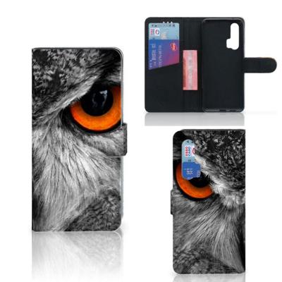 Honor 20 Pro | Telefoonhoesje | Met pasjeshouder | Uil Honor 20 Pro | Telefoonhoesje | Met pasjeshouder | Uil