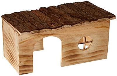 TRIXIE HUIS GRETE 2 UITGANGEN CAVIA SCHORSHOUT GEVLAMD 35X20X18 CM TRIXIE HUIS GRETE 2 UITGANGEN CAVIA SCHORSHOUT GEVLAMD 35X20X18 CM