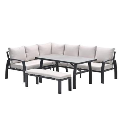 Vasano Lounge Diningset Links Desert Sand Garden Impressions - Garden impressions Vasano Lounge Diningset Links Desert Sand Garden Impressions - Garden impressions
