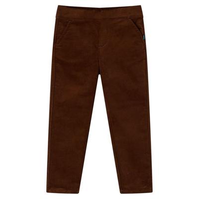 VidaXL Kinderbroek 104 cognackleurig