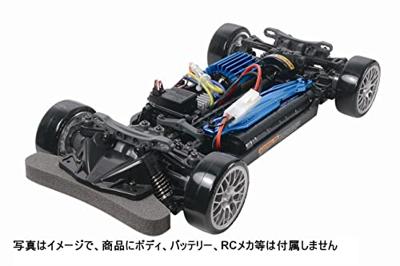 Tamiya 1:10 RC auto Elektro Straatmodel Drift Spec Chassis Brushed 4WD Bouwpakket TT-02D