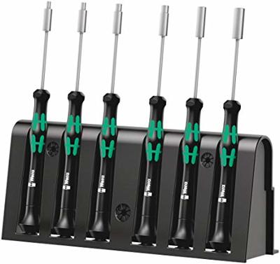 Wera 2069/6 Micro-dopschroevendraaierset + houder, 6 -delig - 1 stuk(s) - 05118158001