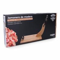 Houten Hamhouder EDM Bruin Hout Dennenhout 41 x 44 cm - thumbnail