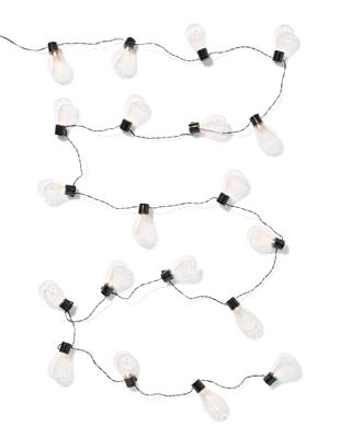 HEMA Lichtsnoer 9m met 20 lampjes wit voor binnen en buiten