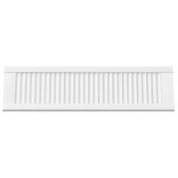 Kastdeur louvre design 99x29,5 cm wit - thumbnail