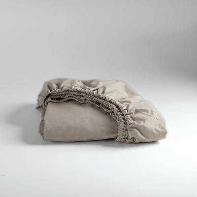 Cinderella Hoeslaken standaard katoen 160x210 taupe tot 25 cm