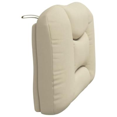 Hoofdbordkussen 80 cm stof crmekleurig Hoofdbordkussen 80 cm stof crmekleurig