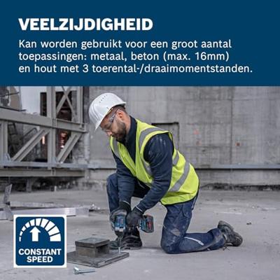 Bosch Blauw GDS 18V-750 C Accu slagmoeraanzetter | Inclusief 2x GBA 18V 5,0 Ah Accu's en lader GAL 18V-40 - 06019L9003 Bosch Blauw GDS 18V-750 C Accu slagmoeraanzetter | Inclusief 2x GBA 18V 5,0 Ah Accu's en lader GAL 18V-40 - 06019L9003