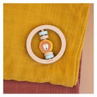 Trixie houten rammelaar rond mr. lion - thumbnail