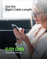 USB-C-kabel Belkin CAB003BT2MBK Zwart 2 m - thumbnail
