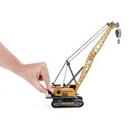 Toi-Toys Metal bouwvoertuig -kraanwagen mt rupsbanden 1:55 - thumbnail