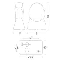 Steinel 600310 PIR-bewegingsmelder Opbouw (op muur) 120 ° Relais Wit IP54 - thumbnail