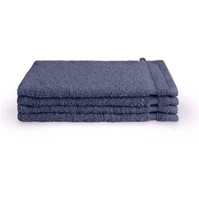 Byrklund Washand 16x21 cm 500gram Donkerblauw - 4 stuks