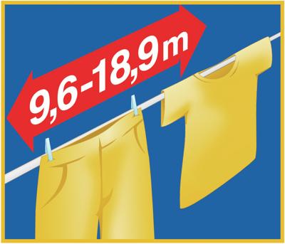 Leifheit 81702 Droogrek Pegasus Bath 190 Extendable Voor Op Het Bad