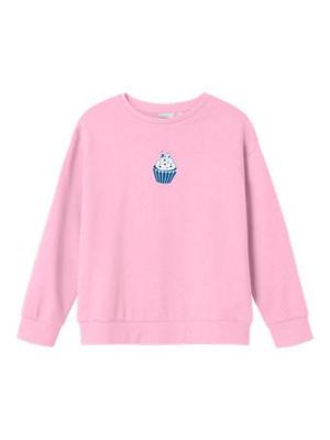 Name it winter sweater meisjes - roze - relaxed fit - NkfNeatas