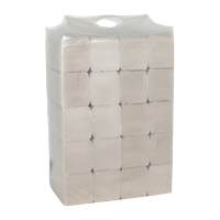 Handdoek z-vouw 2-laags 240x230mm 20x190vel wit - thumbnail