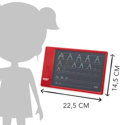 Schrijftablet - BUKI rood