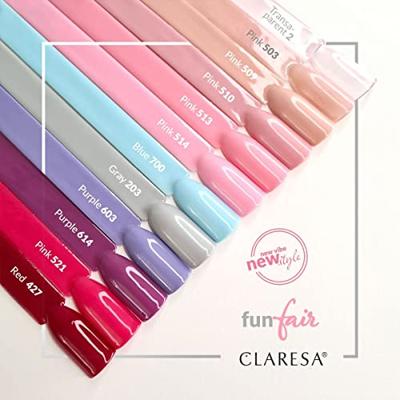 Claresa uv/led gellak 5ml blue 700 funfair Claresa uv/led gellak 5ml blue 700 funfair