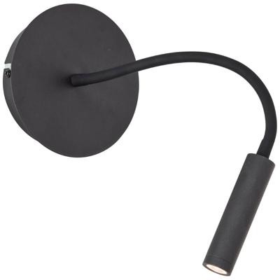 Brilliant WandlampJutta zwart flexibel - G99947/76