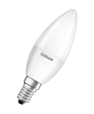 OSRAM HOMELIGHTING 4058075431072 LED-lamp Energielabel F (A - G) E14 Kaars 4.9 W = 40 W Warmwit (Ø x h) 37 mm x 42 mm 1 stuk(s)
