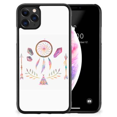 Apple iPhone 11 Pro Max Bumper Hoesje Boho Dreamcatcher Apple iPhone 11 Pro Max Bumper Hoesje Boho Dreamcatcher