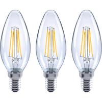 Sygonix SY-4945174 LED-lamp Energielabel E (A - G) E14 Kaars 4 W = 40 W Warmwit (Ø x h) 35 mm x 100 mm 3 stuk(s) - thumbnail