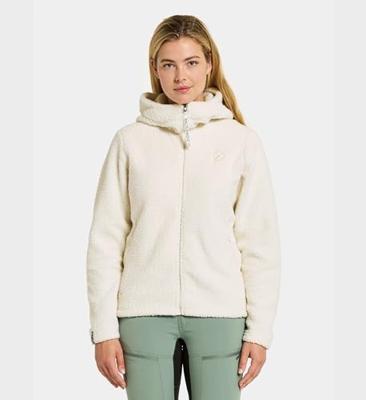 Didriksons Anniken Full-Zip Vest Dames Shell White 42