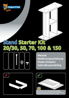 Meubel Start 50 Wit aquaria Superfish - Superfish