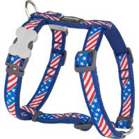 Hondentuigje Red Dingo US Flag 25-39 cm Rood Blauw - thumbnail