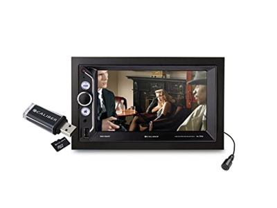 Autoradio met Bluetooth - AUX - 4 x 75 Watt - USB - AM / FM Radio - Mirrorlink - Dubbele Din Touchscreen (RMD806BT) - thumbnail