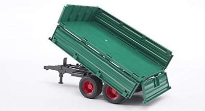 bruder Dubbelassige kiepwagen met afneembare top modelvoertuig - thumbnail